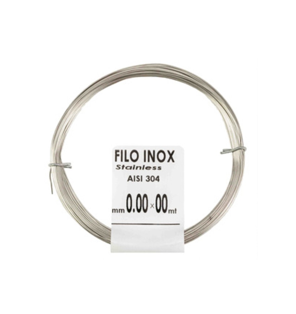 MATASSINA FILO ACCIAIO INOX D 0,8 MM 10 M