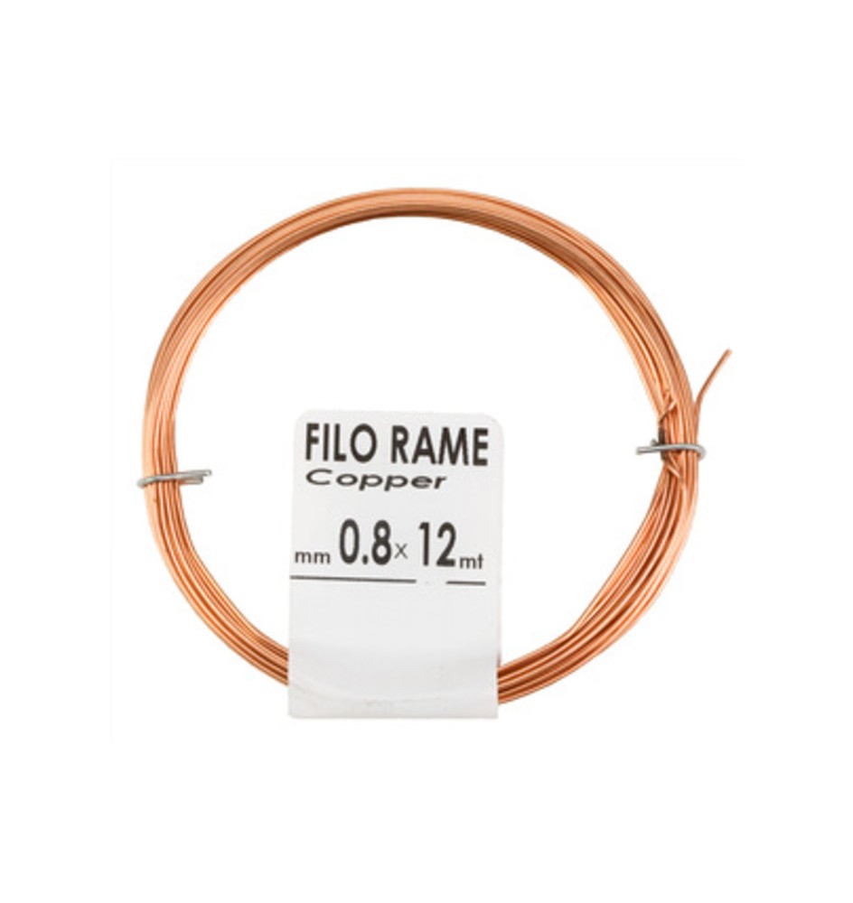 MATASSINA FILO RAME D 0,6 MM 20 M