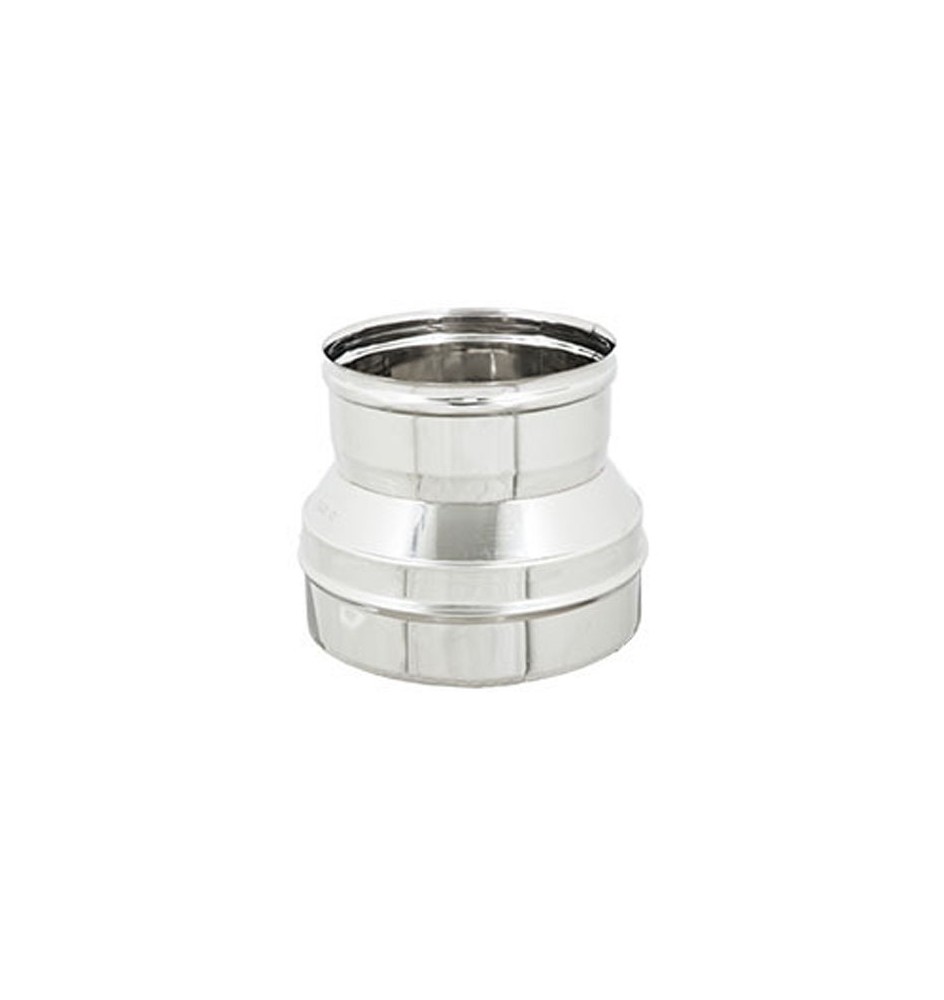 RIDUZIONE INOX PER CANNE FUMARIE Diam. M 200-F 160