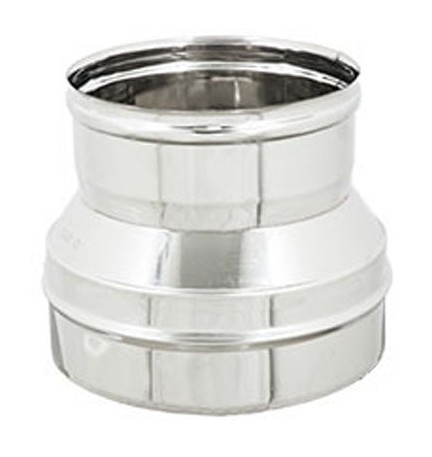 RIDUZIONE INOX PER CANNE FUMARIE Diam. M 200-F 160