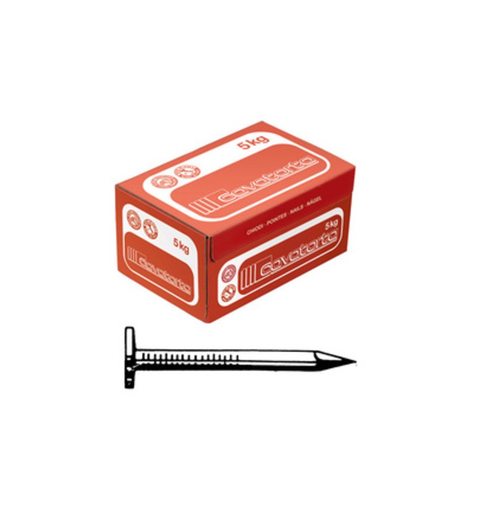 CHIODI TESTA PIANA LARGHISSIMA 17X30 CAVATORTA