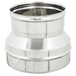 RIDUZIONE INOX PER CANNE FUMARIE Diam. M 250-F 220