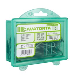 SCATOLA DA KG. 0,5 CHIODI CAMBRETTE (2,2) 14X25