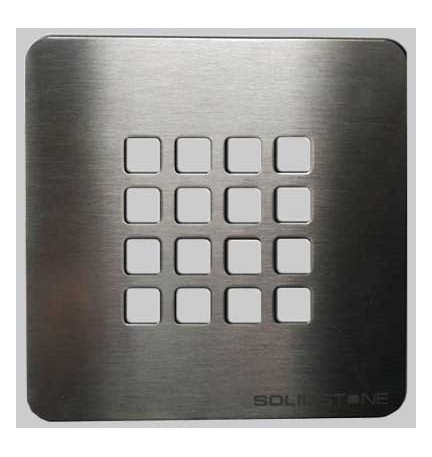 GRIGLIA INOX PER PIATTO DOCCIA ULTRAFLAT - Grigio