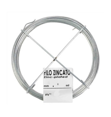 MATASSINA FILO ZINCATO N.14 D 2,2 MM 7 M
