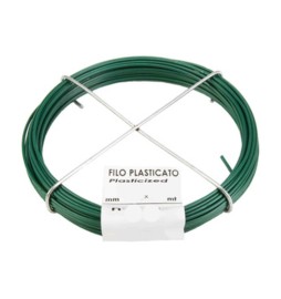 MATASSINA FILO PLASTICATO N. 4 D 1,0 MM 25 M VERDE