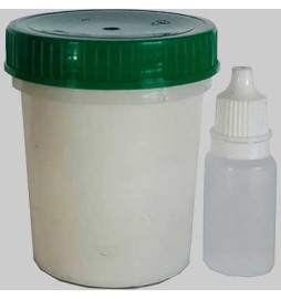 KIT DI RIPARAZIONE PER PIATTO DOCCIA EFFETTO PIETRA - Grigio