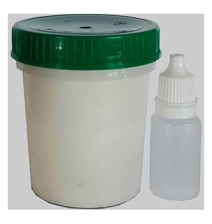 KIT DI RIPARAZIONE PER PIATTO DOCCIA EFFETTO PIETRA - Grigio