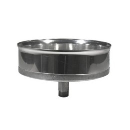 TAPPO CHIUSURA ACCIAIO CON SPURGO Diam. 140