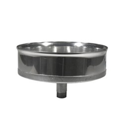 TAPPO CHIUSURA ACCIAIO CON SPURGO Diam. 200