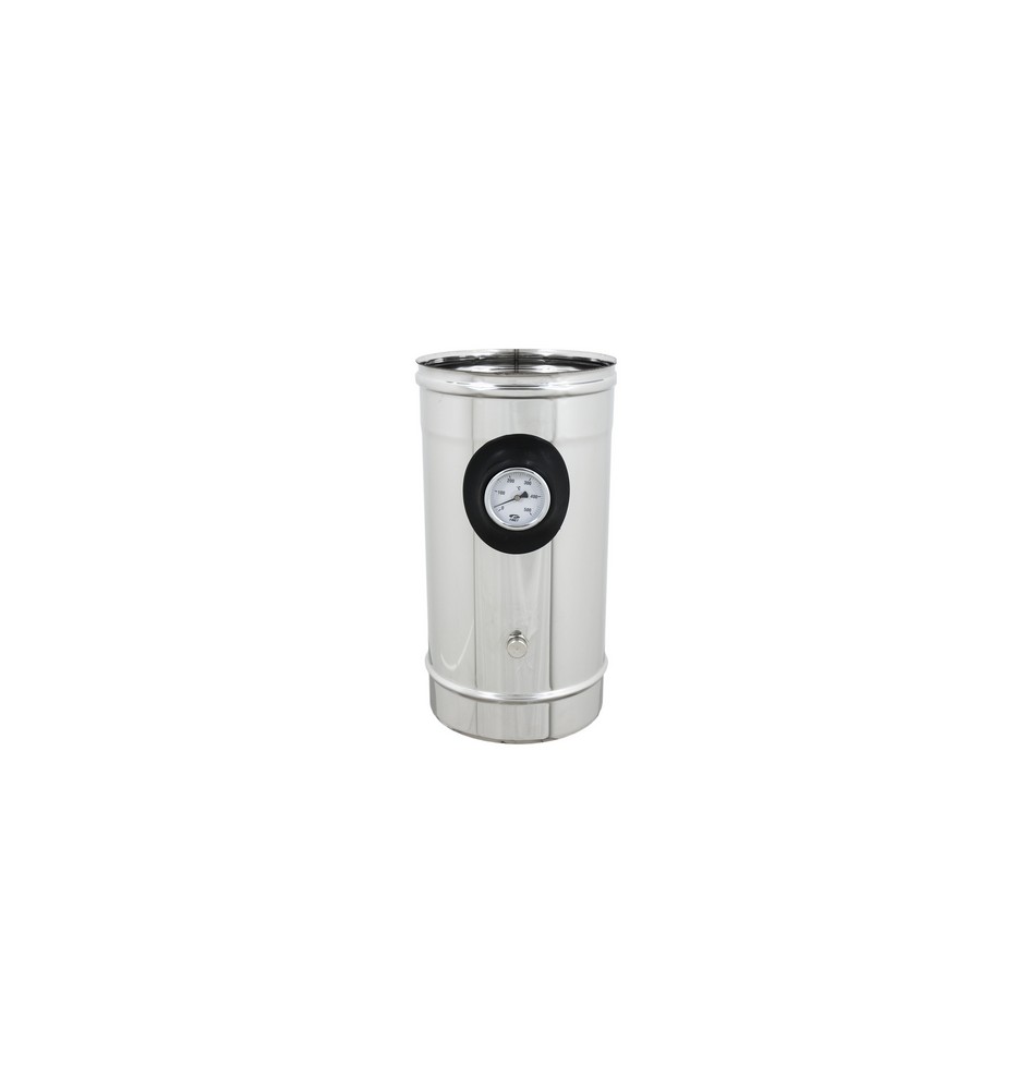 MODULO PRELIEVO FUMI INOX 304 Diam. 250