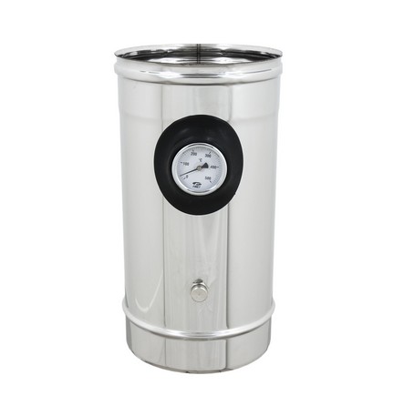 MODULO PRELIEVO FUMI INOX 304 Diam. 250