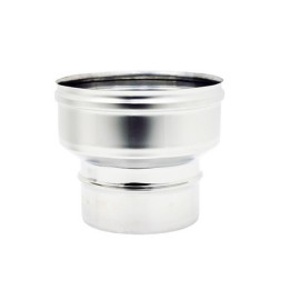AUMENTO INOX PER CANNE FUMARIE Diam. M 140 - F 160