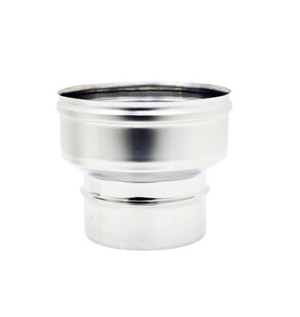 AUMENTO INOX PER CANNE FUMARIE Diam. M 150- F 180