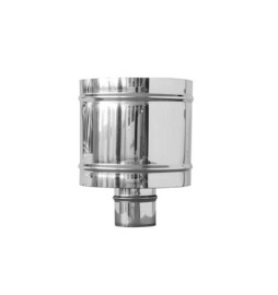 FUMAIOLO 4 VENTI CON BASE TONDA ZINCATO Diam. 300