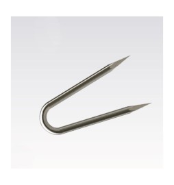 C CHIODI CAMBRETTE DOPPIA PUNTA A U 5 KG 14X25