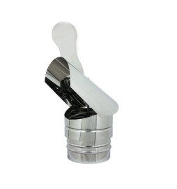 TERMINALE GALLO TONDO INOX Diam. 250