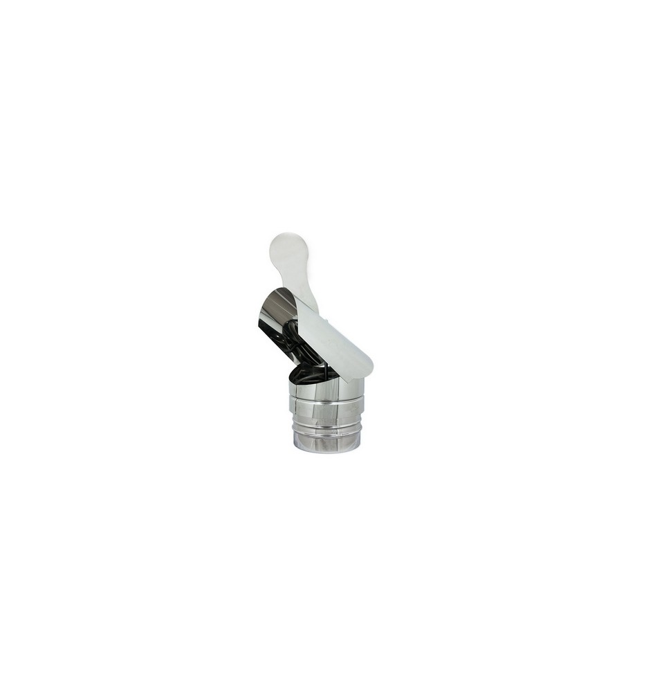 TERMINALE GALLO TONDO INOX Diam. 250