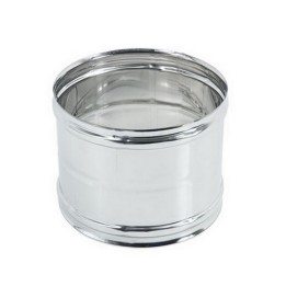 MANICOTTO FEMMINA FEMMINA IN ACCIAIO 316L Diam. 60