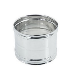 MANICOTTO FEMMINA FEMMINA IN ACCIAIO 316L Diam. 60