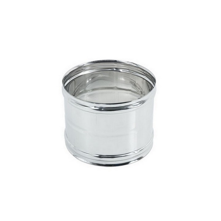 MANICOTTO FEMMINA FEMMINA IN ACCIAIO 316L Diam. 60