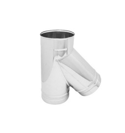 BRAGA IN ACCIAIO 316L A 135° PER CANNE FUMARIE Diam. 250