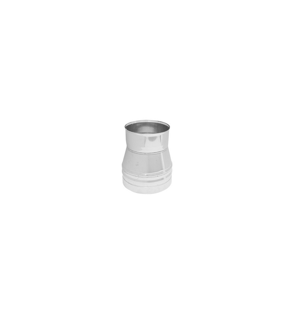 RIDUZIONE ACCIAIO INOX 316L PER CANNE FUMARIE Diam. 250-200