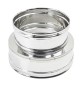 RACCORDO DOPPIA PARETE-MONO Mono 100F x 100M/150F