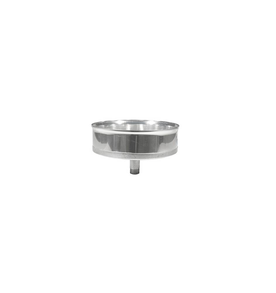 TAPPO CHIUSURA ACCIAIO 316L CON SPURGO Diam. 60