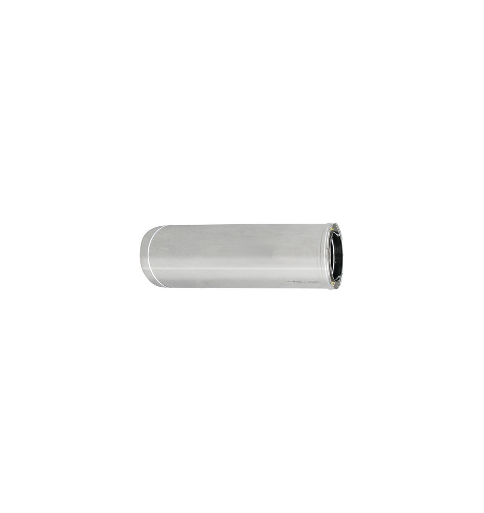 TUBO ACCIAIO INOX 316L DOPPIA PARETE MT 1 D. Int. 200 - D. Est. 250