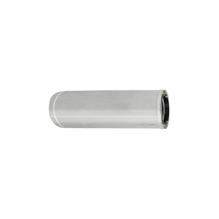 TUBO ACCIAIO INOX 316L DOPPIA PARETE MT 1 D. Int. 200 - D. Est. 250