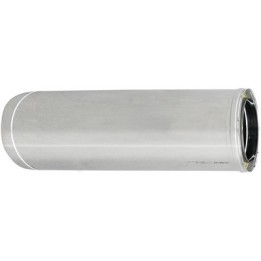 TUBO ACCIAIO INOX 316L DOPPIA PARETE MT 0.50 D. Int. 150 - D. Est. 200