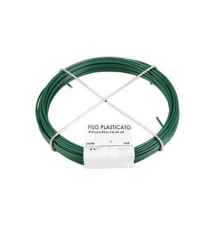 MATASSINA FILO PLASTICATO N. 8 D 1,6 MM 16 M VERDE