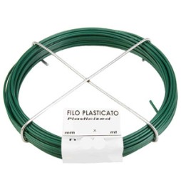 MATASSINA FILO PLASTICATO N.12 D 2,2 MM 10 M VERDE
