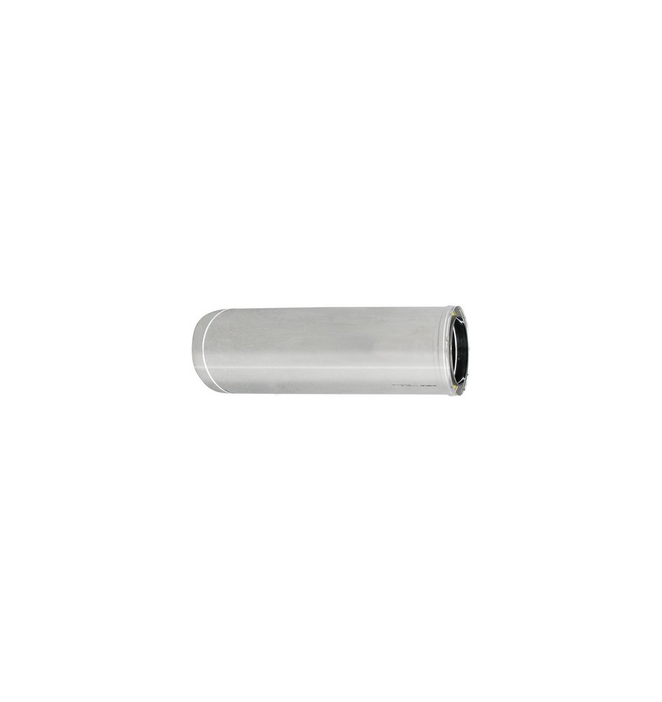 TUBO ACCIAIO INOX 316L DOPPIA PARETE MT 0.25 D. Int. 130 - D. Est. 180