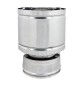 TERMINALE ANTIVENTO A BOTTE ACCIAIO INOX Diam. 130x180