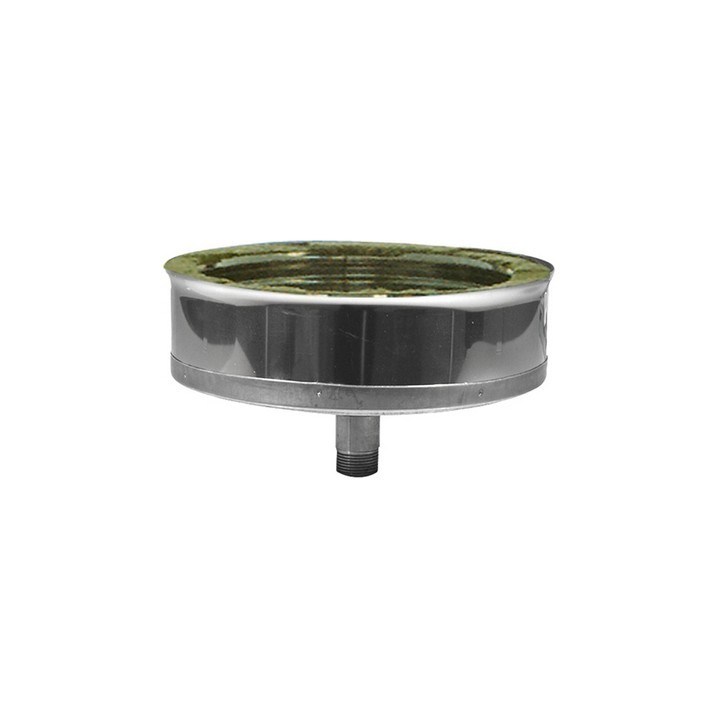 TAPPO CONDENSA ACCIAIO INOX 316L Diam. 100x150