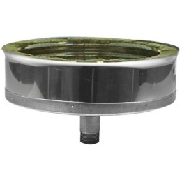 TAPPO CONDENSA ACCIAIO INOX 316L Diam. 130x180