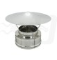 CAPPELLO CINESE INOX DOPPIA PARETE Diam. 80x130