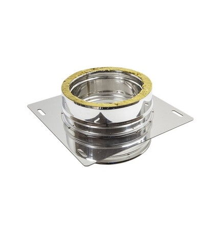 PIASTRA INTERMEDIA D.P. INOX 316/304 D. Int. 130 - D. Est. 180
