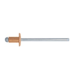 CONF RIVETTI RAME 3,4X07 DA 100 PZ