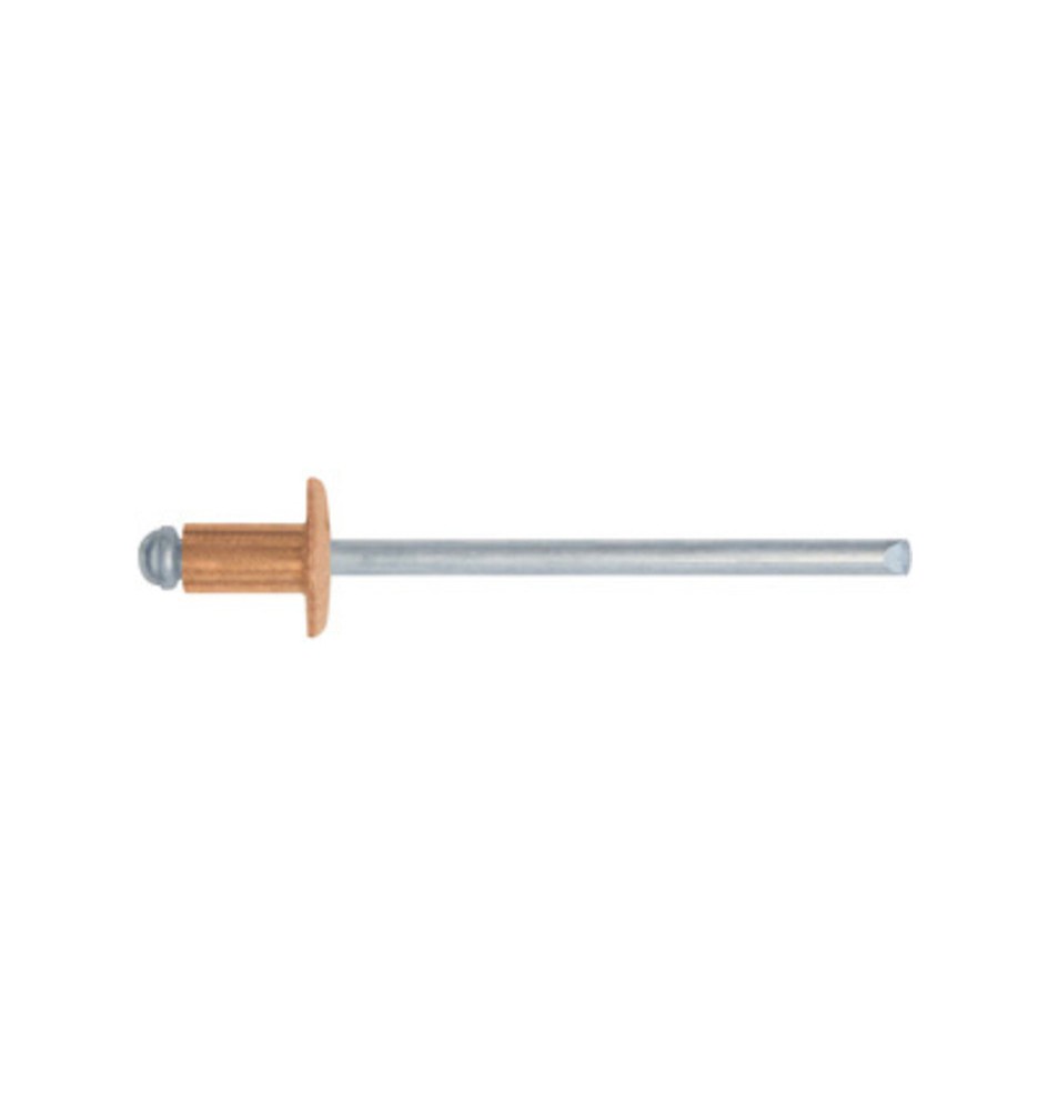 CONF RIVETTI RAME 3,4X07 DA 100 PZ