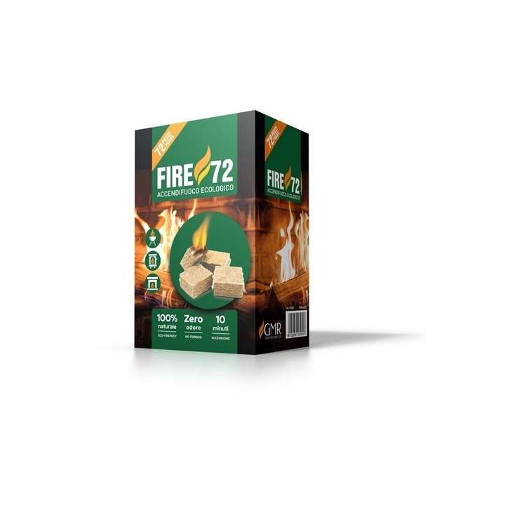 ACCENDIFUOCO ECOLOGICO FIRE72 -