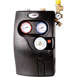 GRUPPO DI CIRCOLAZIONE DI MANDATA E RITORNO PER IMPIANTI SOLARI S001 - Circ. Grundfos 15/6-G 3/4" M