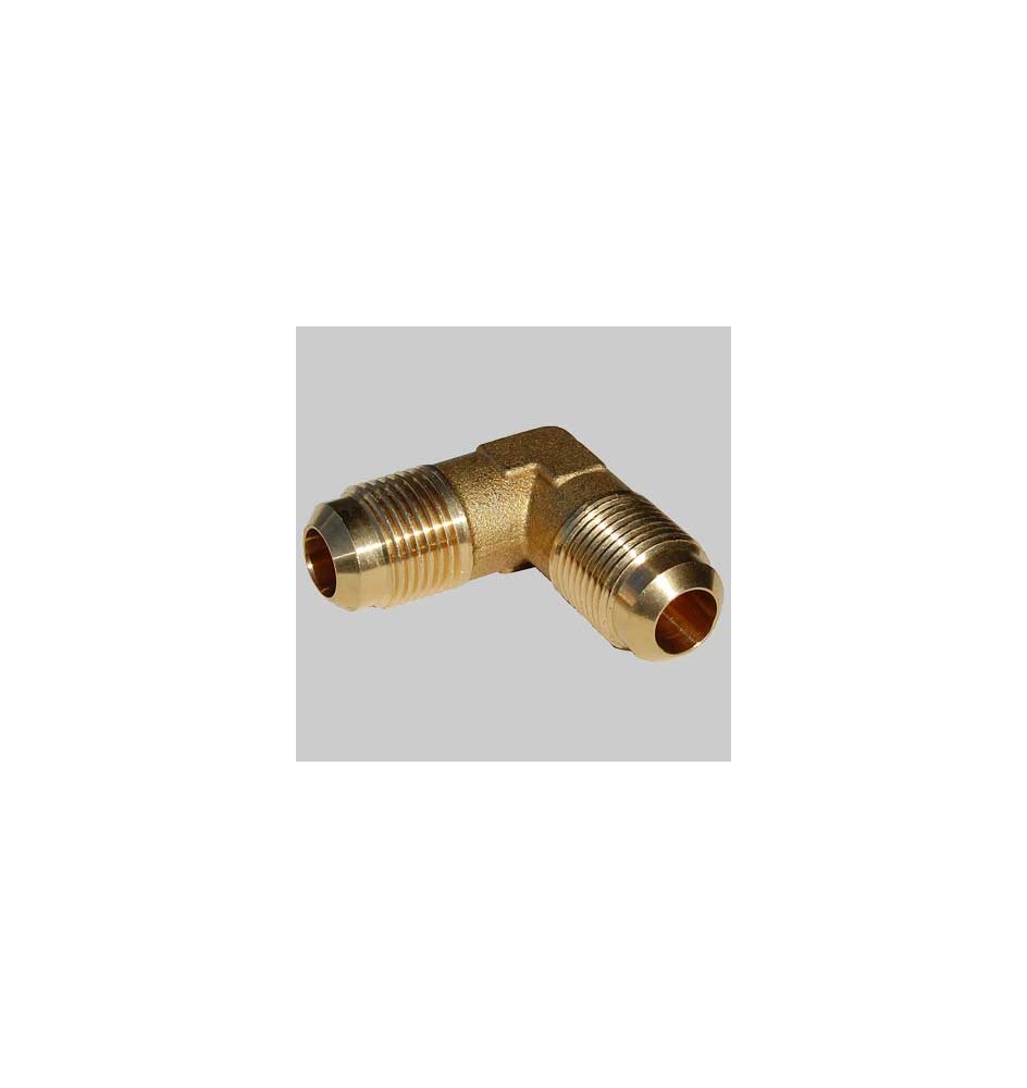 RACCORDO A GOMITO MM PER CONDIZIONAMENTO - 1/4 x 1/4