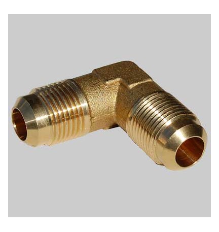 RACCORDO A GOMITO MM PER CONDIZIONAMENTO - 1/4 x 1/4