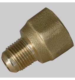 RACCORDO FILETTATO FEMMINA PER CONDIZIONAMENTO - F. 3/8 x 1/4