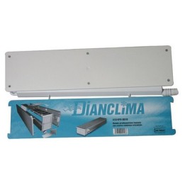 SCATOLA CASSETTA PREDISPOSIZIONE PER IMPIANTI DI CLIMATIZZAZIONE cm. 10 x 45 profond. 7