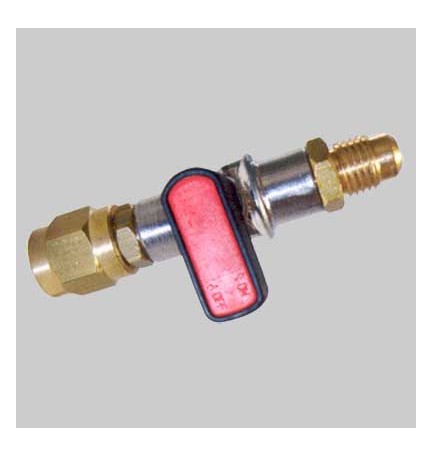 RUBINETTO PER BOMBOLE DA 1 KG - 1/4 R22-R422-R407