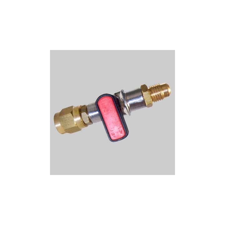 RUBINETTO PER BOMBOLE DA 1 KG - 1/4 R22-R422-R407